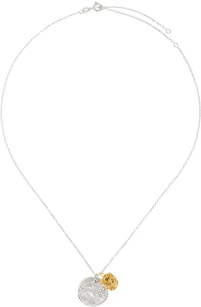 Alighieri Silver 'la Collisione' Necklace In 00 Silver