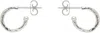 Alighieri Silver 'the Morning Hour Hoop' Earrings In Silver