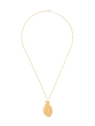 Alighieri The Author's Amphora Necklace In Gold