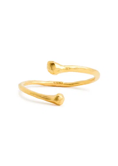 Alighieri The Bones Of Rebirth 24kt Gold-plated Cuff