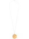 Alighieri The Future's Not Ours Pendant In Gold