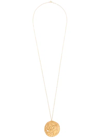 Alighieri The Future's Not Ours Pendant In Gold