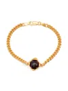 Alighieri The Garnet Of Desire Bracelet In Gold