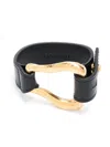 Alighieri The Link Of The Wanderlust Gold-plated Bracelet In Black
