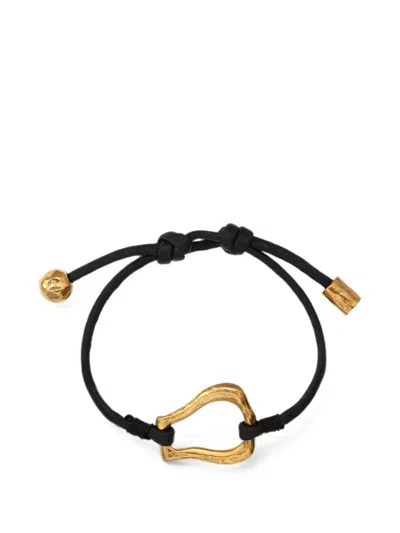 Alighieri The Mini Link Of Wanderlust Gold-plated Cord Necklace