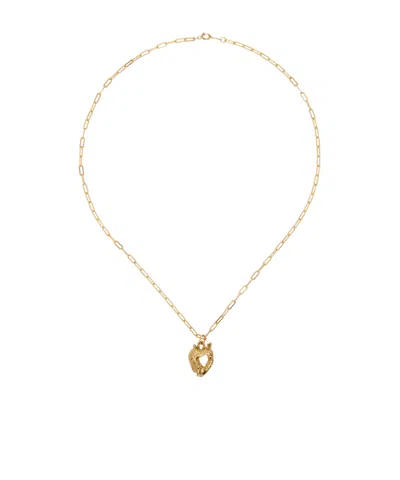 Alighieri Gold 'the Lovers Pact' Necklace In Yellow