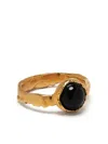 Alighieri The Midnight Rock Onyx Ring In Gold