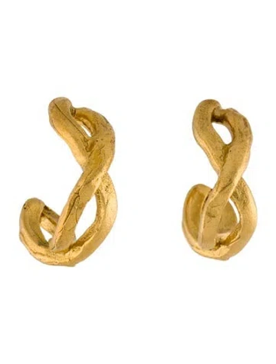 Pre-owned Alighieri The Orbit Of The Writer Hoop Earrings In Multi