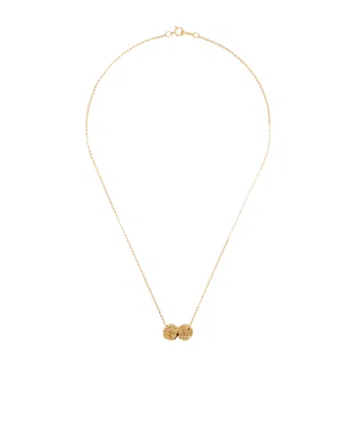 Alighieri The Path Of The Moons Necklace In Yellow