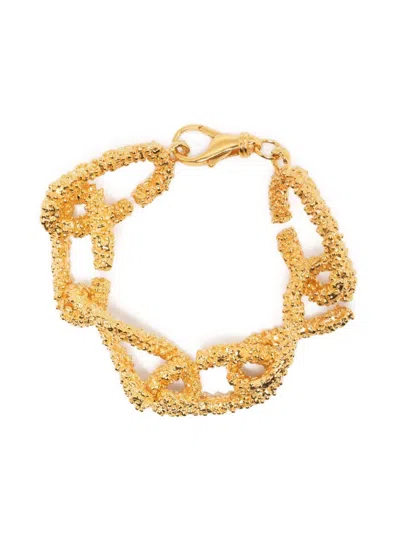 Alighieri Women's The Rocky Road 24k-gold-plated Bracelet