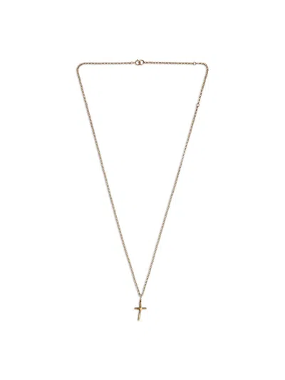 Alighieri The Torch Of The Night Necklace In 24kt Gold Plated/bronze