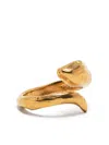Alighieri The Unwinding Metamorphosis Ring In Gold