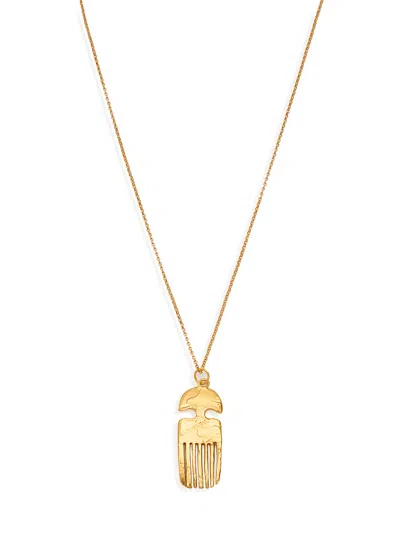 Alighieri The Vanity Comb 24kt Gold-plated Necklace
