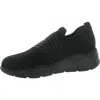 Align Celestia Womens Mesh Round Toe Slip-on Sneakers In Black