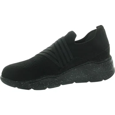 Align Celestia Womens Mesh Round Toe Slip-on Sneakers In Black