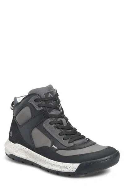 Align Enzo High Top Sneaker In Black