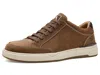 Align Jenson Leather Sneaker In Brown