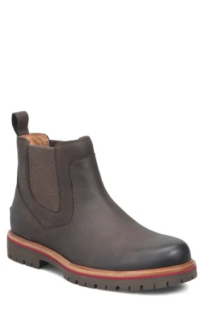Align Rangley Water Resistant Lugged Chelsea Boot In Brown