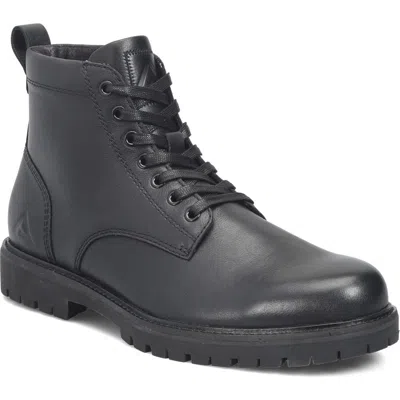 Align Ryder Weatherproof Lugged Plain Toe Boot In Black
