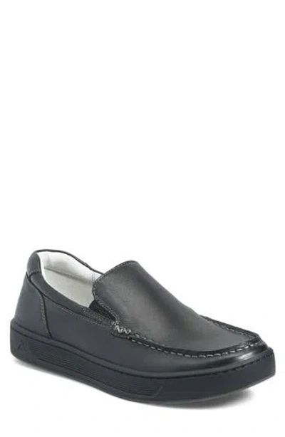 Align Trayton Leather Loafer Sneaker In Black