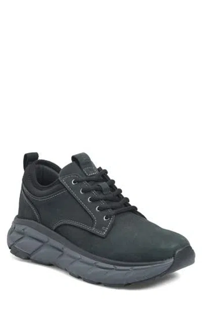 Align Verdell Water Resistant Leather Sneaker In Black