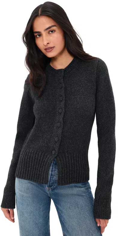 Aligne Abigail Wool Cardigan Grey Marl