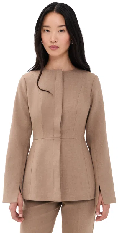 Aligne Arabella Blazer Oatmeal In Neutral