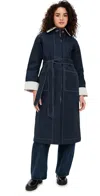 Aligne Barnaby Reversible Coat Multi In Multi