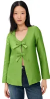 Aligne Beau Blazer Green In Green