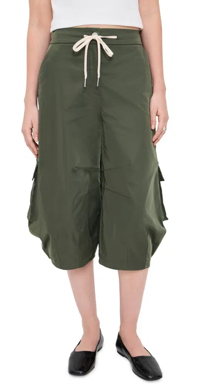 Aligne Bentley Culottes Khaki In Green