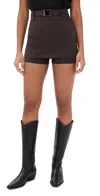 Aligne Brianna Ponte Skort Chocolate In Brown