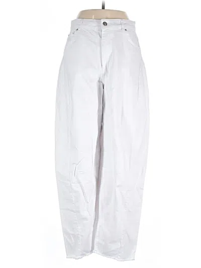 Pre-owned Aligne Casual Pants In White