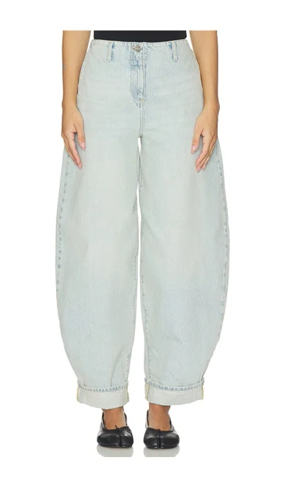 Aligne Christina Barrel Leg Jean In Blue