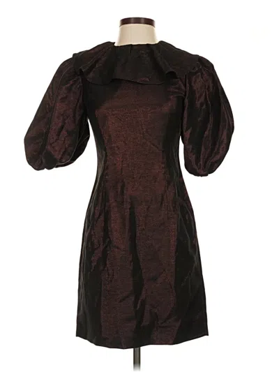 Aligne Cocktail Dress In Brown