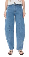 Aligne Courage Barrel Jeans Light Wash