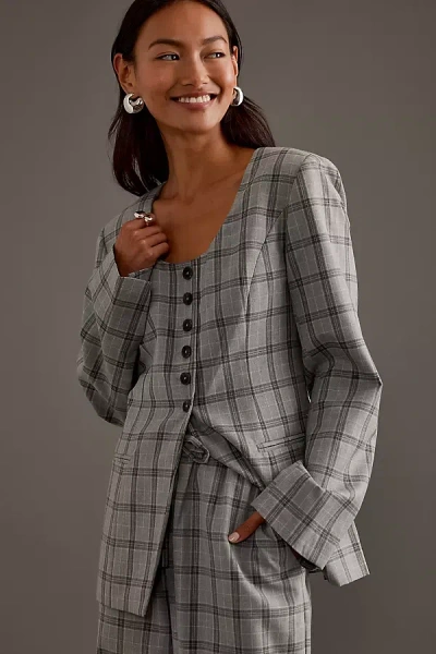 Aligne Daphne Blazer In Check
