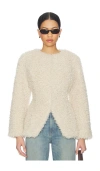 Aligne Daphne Borg Jacket In Neutral