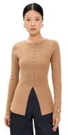 Aligne Daphne Knit Sweater Camel In Camel