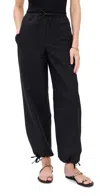 Aligne Darla Linen Trousers Black In Black