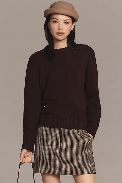 Aligne Dion Crew-neck Sweater In Animal Print