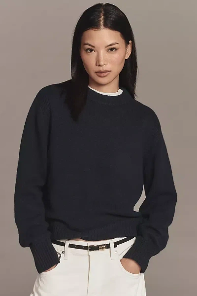 Aligne Dion Crew-neck Sweater In Brown