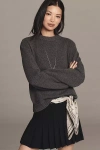 Aligne Dion Crew-neck Sweater In Gray
