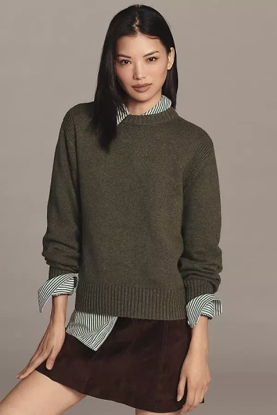 Aligne Dion Crew-neck Sweater In Green