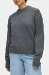 Aligne Dion Mock Neck Sweater In Gray