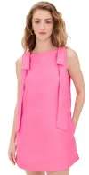 Aligne Fern Bow Tie Mini Dress Pink In Pink