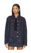 Aligne Fog Denim Shirt In Blue