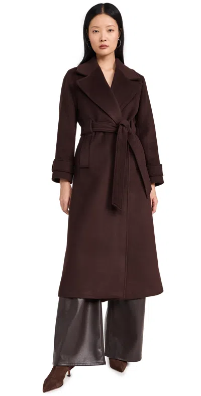 Aligne George Coat Chocolate