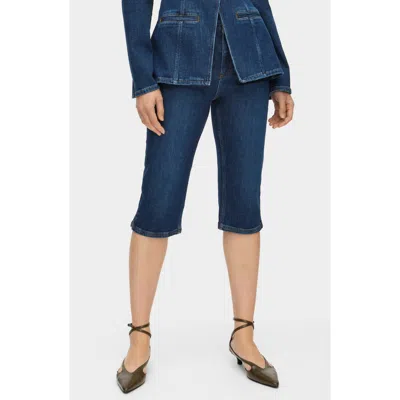 Aligne Gracey Pedal Pusher Jeans In Blue