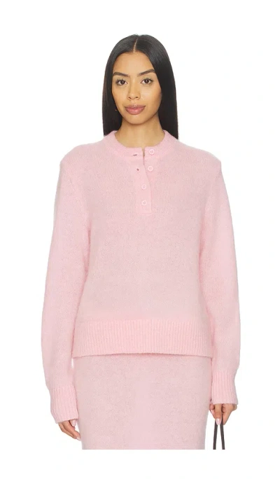 Aligne Henny Knit Jumper In Pink
