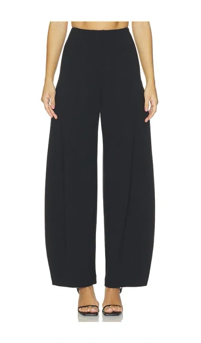 Aligne Houston Ponte Balloon Trouser In Black